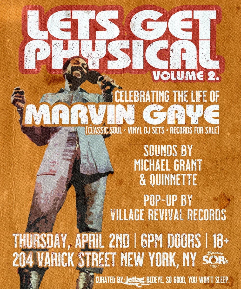 Marvin Gaye Birthday Tribute: Classic Soul All Night