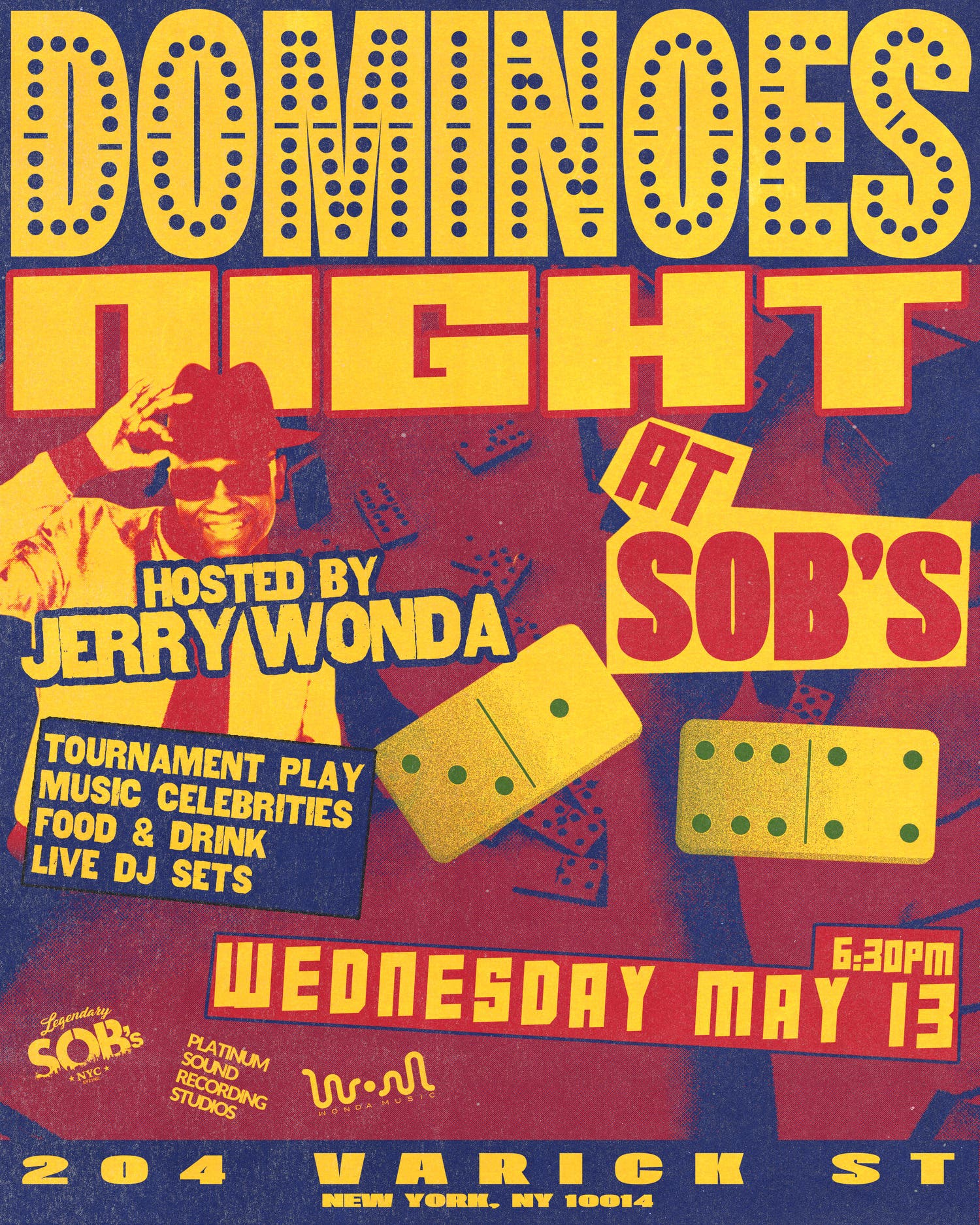 Dominoes Night w/ Jerry Wonda