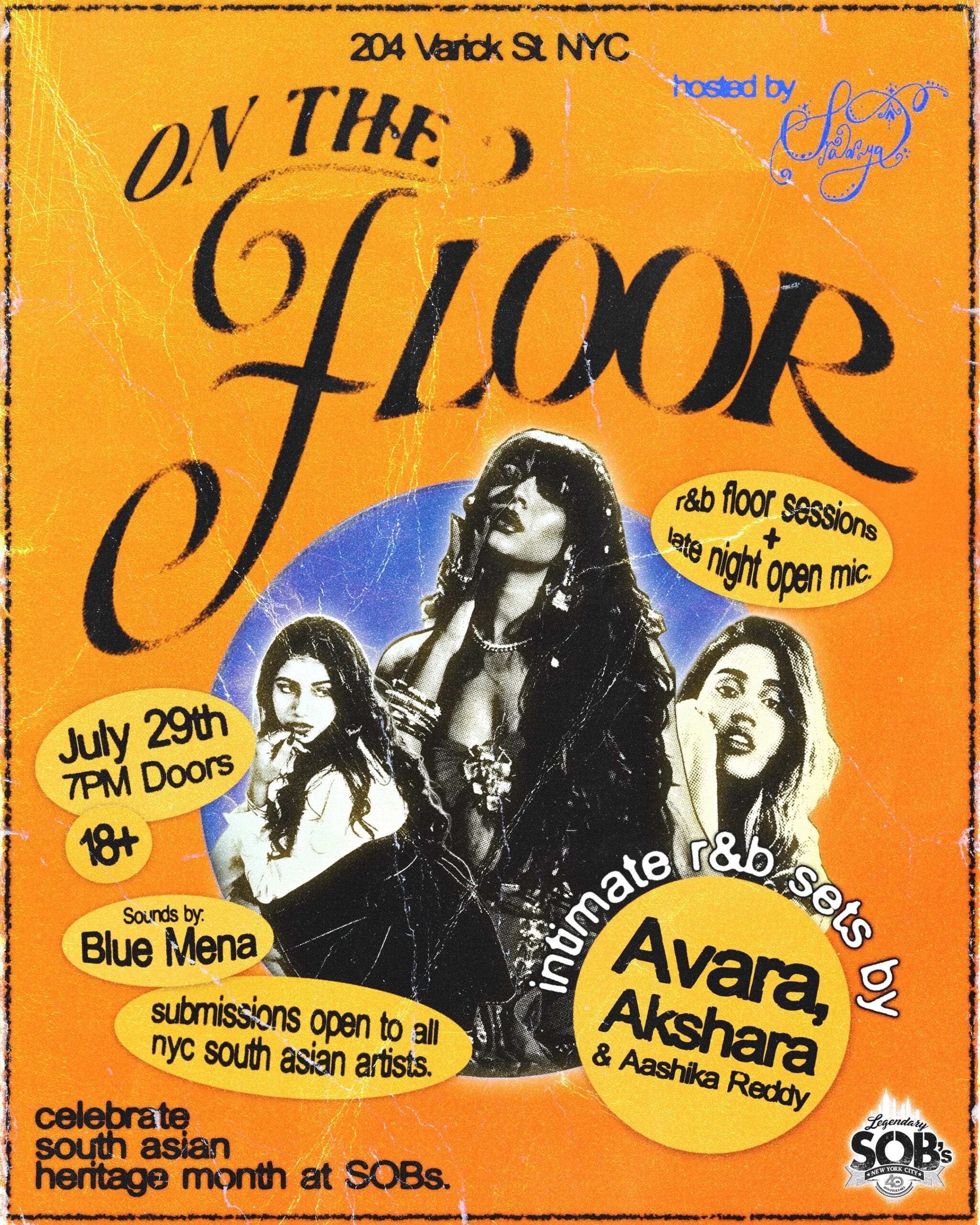 On the Floor: intimate R&B sets by Avara, Akshara, Aashika Reddy
