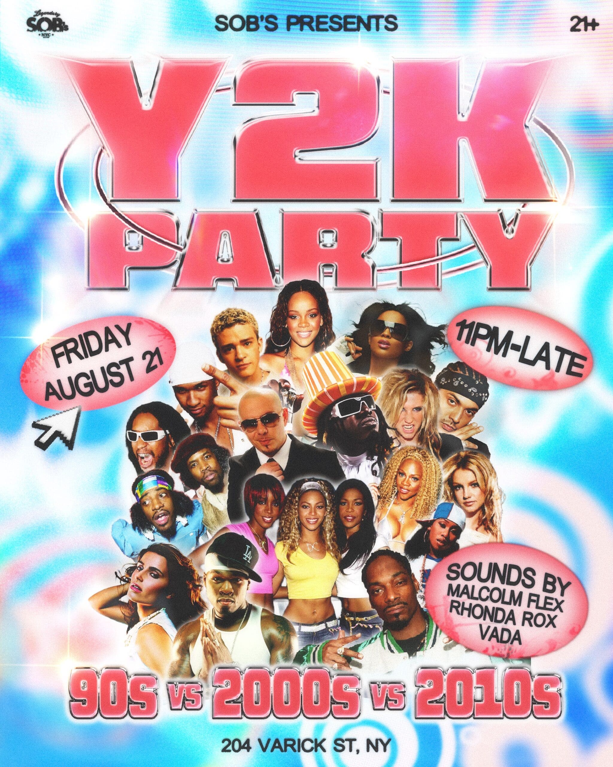 Y2K Party: 90's vs 2000's vs 2010's