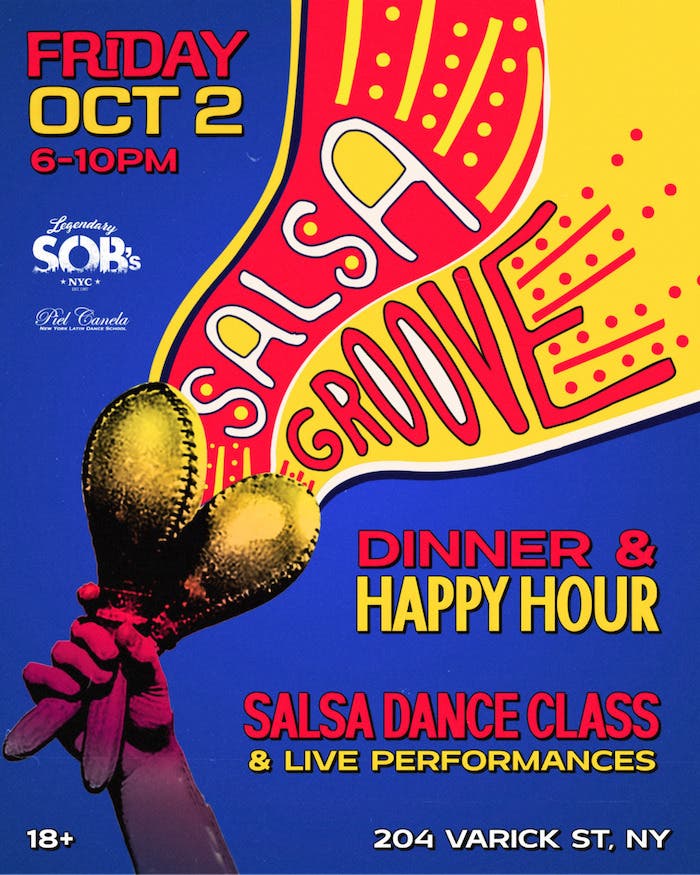 Salsa Groove: Dance Class & Happy Hour