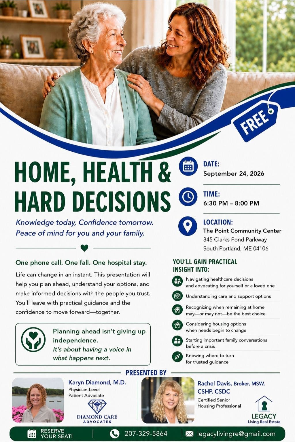 Home, Health & Hard Decisions