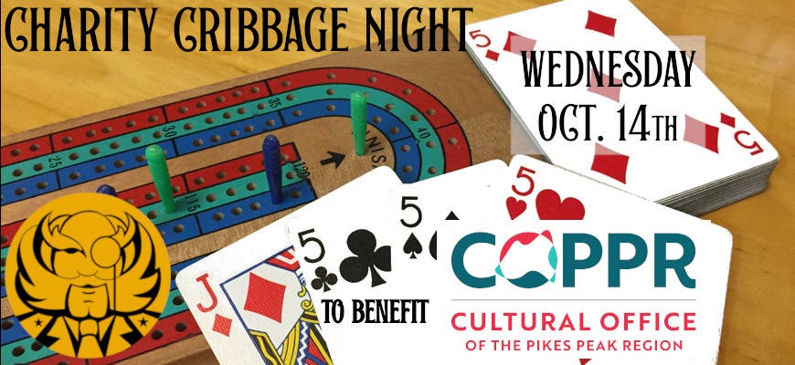 Charity Cribbage Night for COPPR - October 14th @5PM