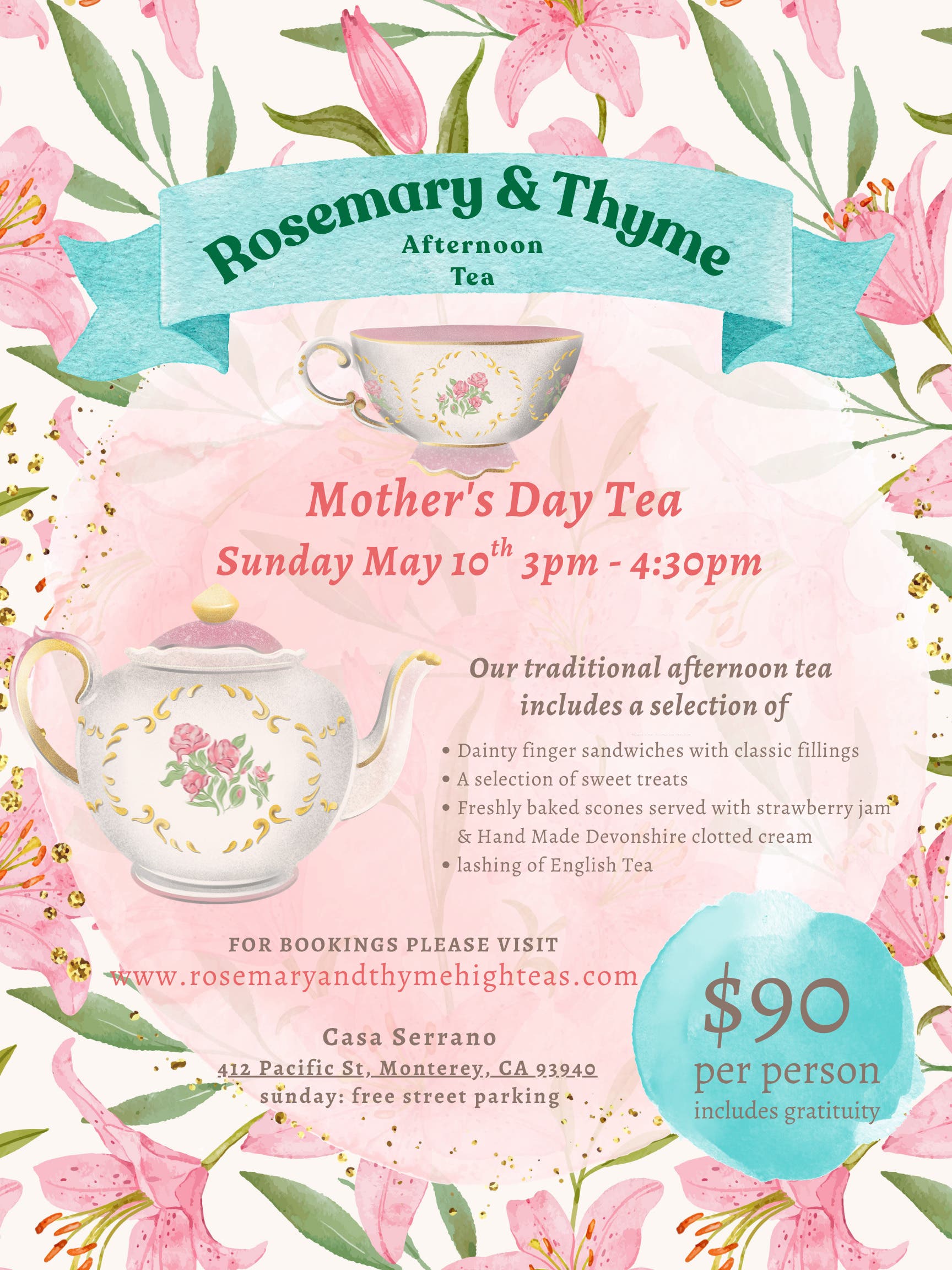 Mother's Day Tea