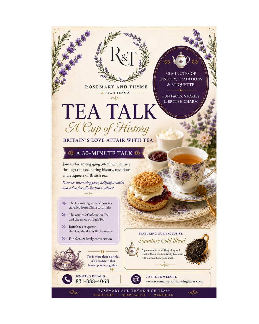 Tea Talks - A Cup of History