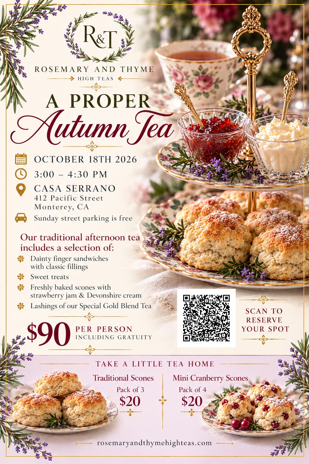 A Proper Autumn Tea