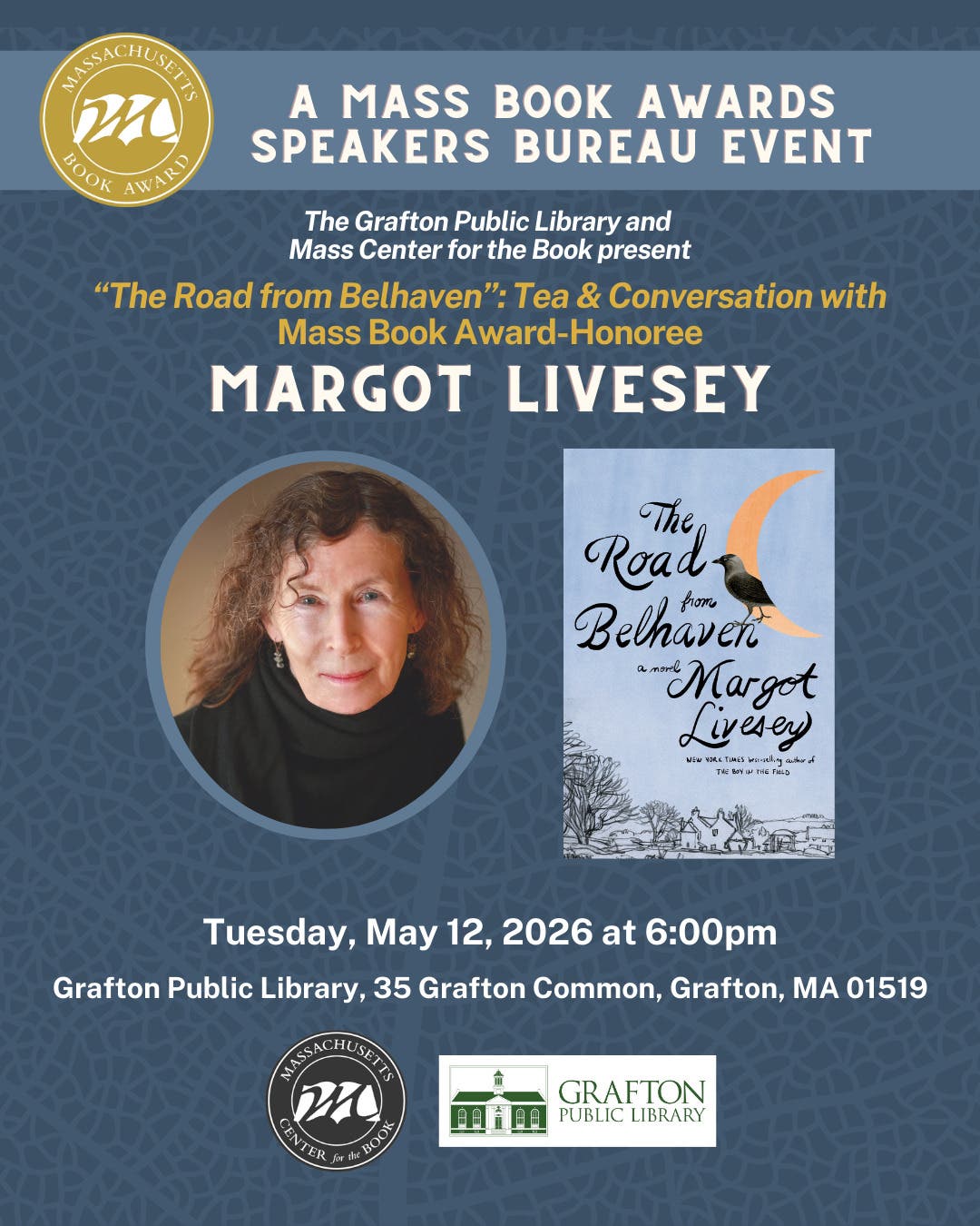 “The Road from Belhaven”: Tea & Conversation with Margot Livesey