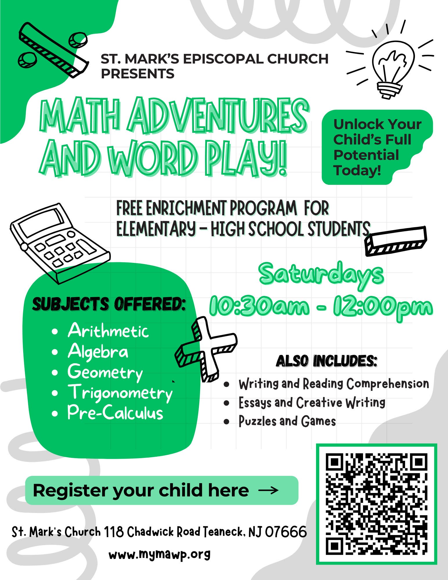 Math Adventures & Word Play!