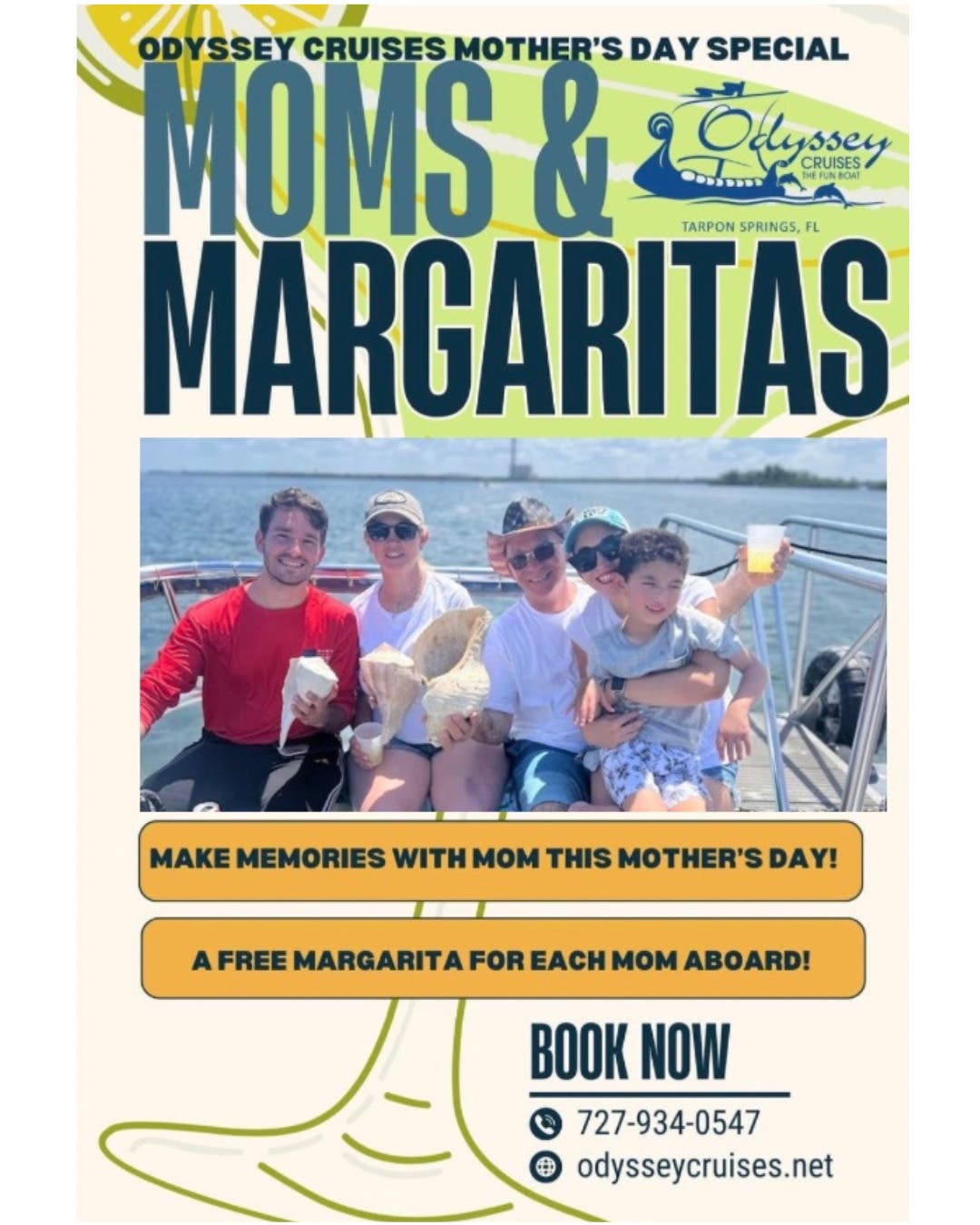 Moms & Margaritas with Odyssey Cruises