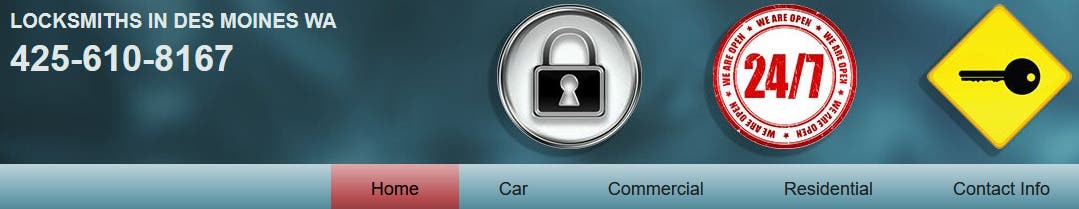 Locksmiths in Des Moines WA