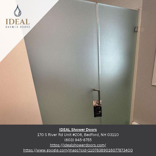 Frosted or Rain Glass in Bedford, NH: Choosing Shower Glass for a Bathroom That Shares a Wall
