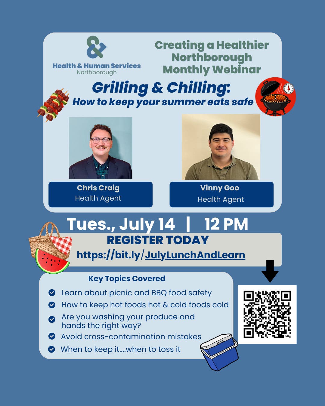 Learn how to keep your summer eats safe