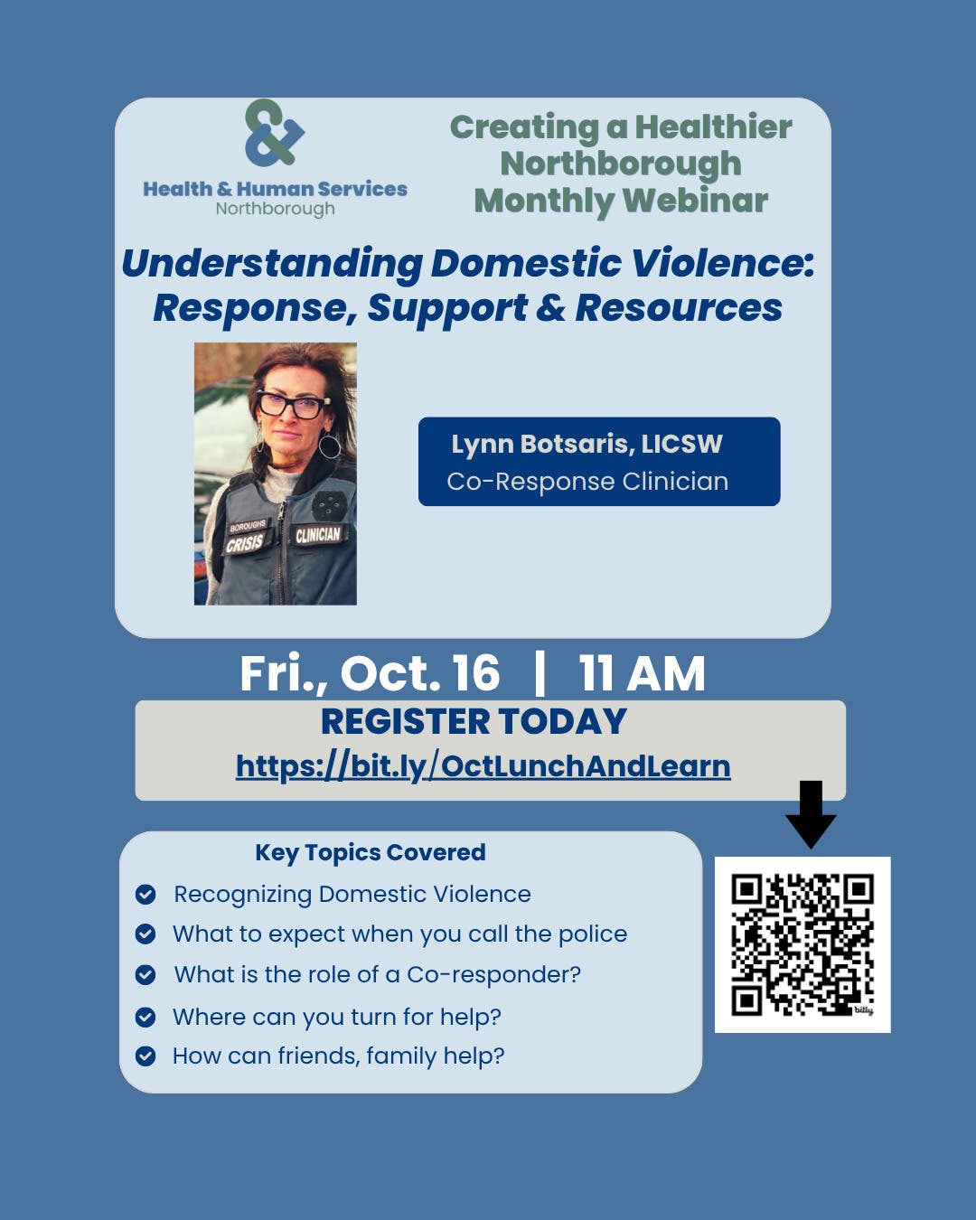 Understanding Domestic Violence: Response, Support & Resources