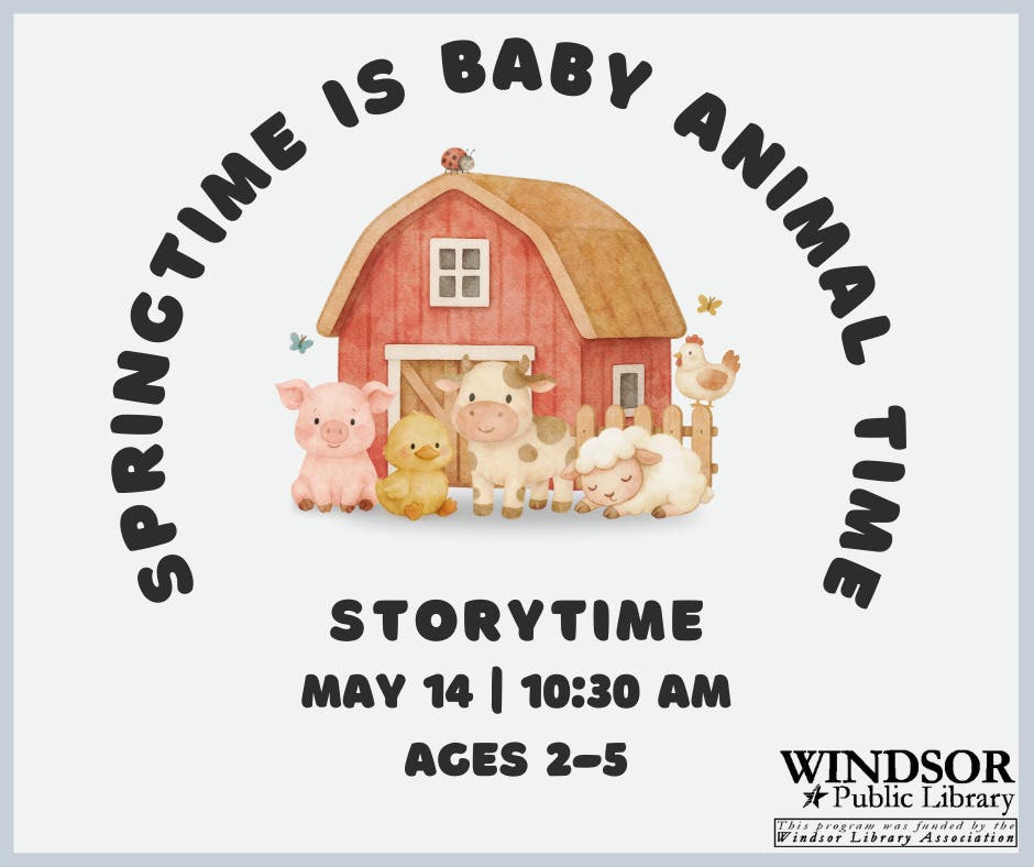 Spring Time is Baby Animal Storytime