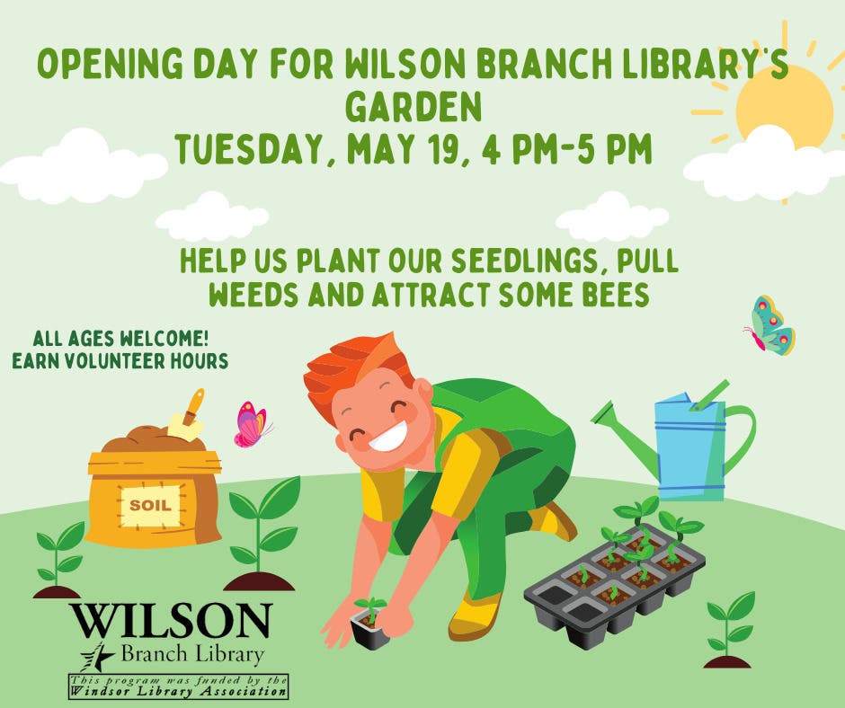 Wilson Garden Opening Day