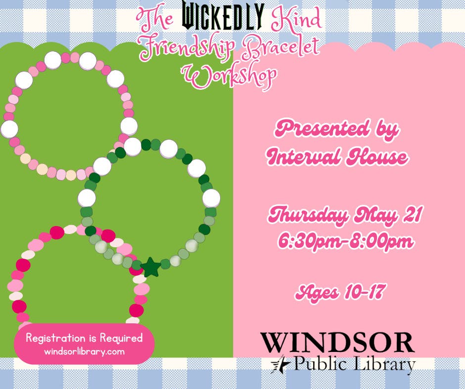 Wickedly Kind Friendship Bracelet Workshop