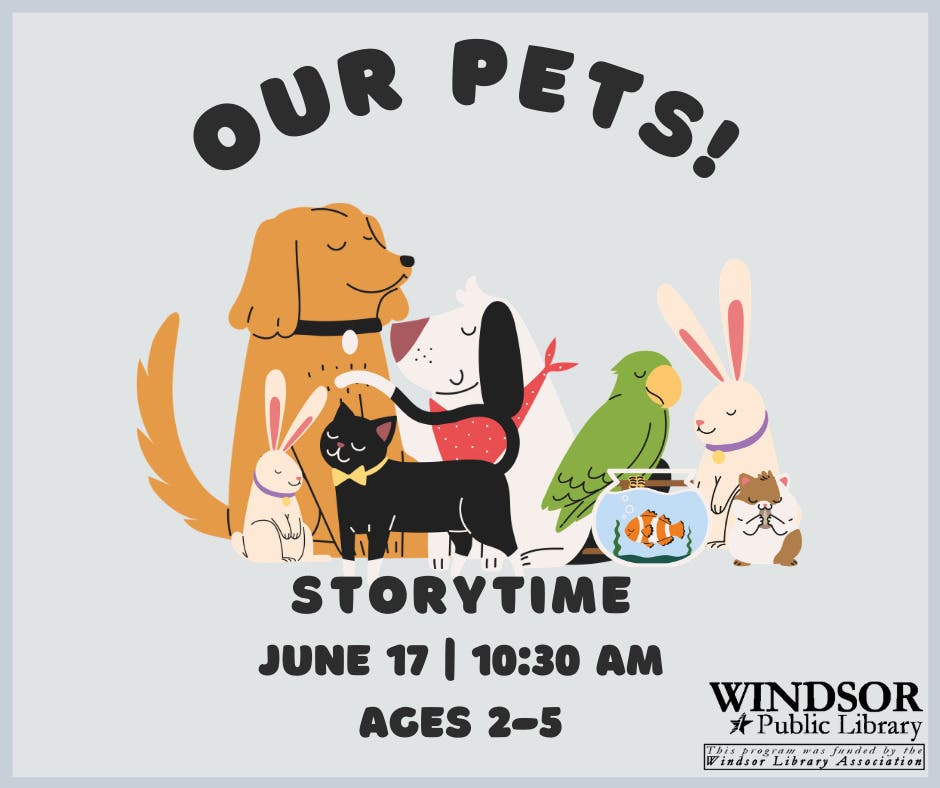 Our Pets! A Special Storytime