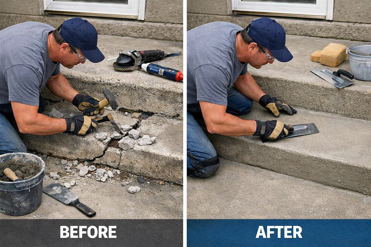 How to Maintain Concrete Steps in Brooklyn: Repairing & Preventing Damage