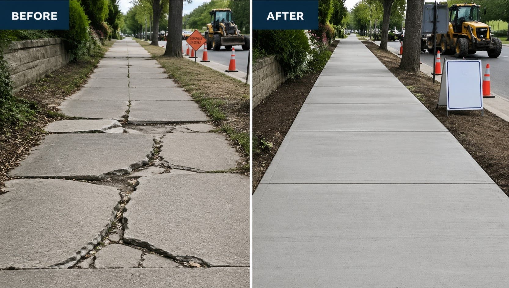 Affordable and Reliable Sidewalk Repair Contractors in NYC for Every Budget