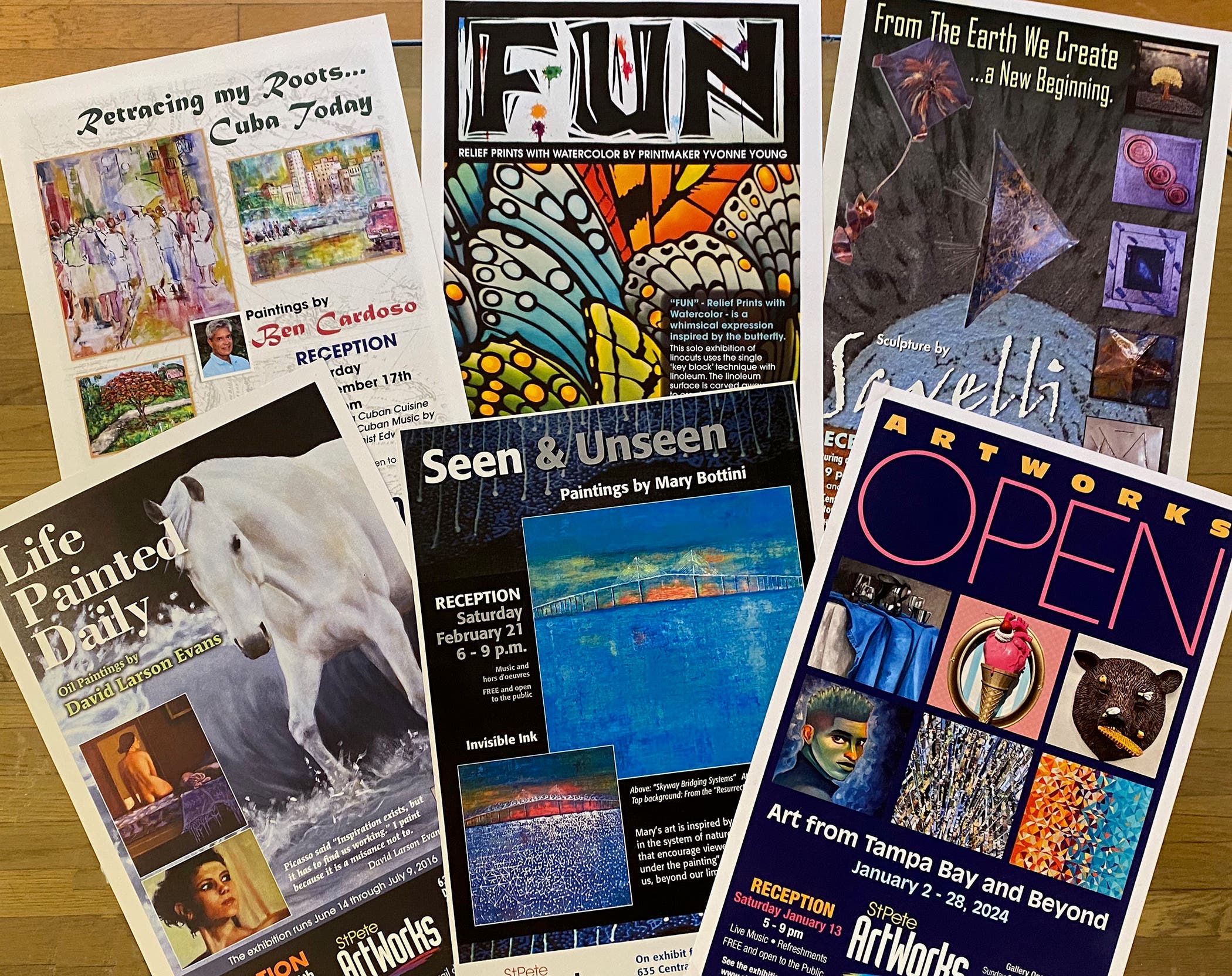 “Through the Years”–20 Years of the Gulf Coast Artists’ Alliance