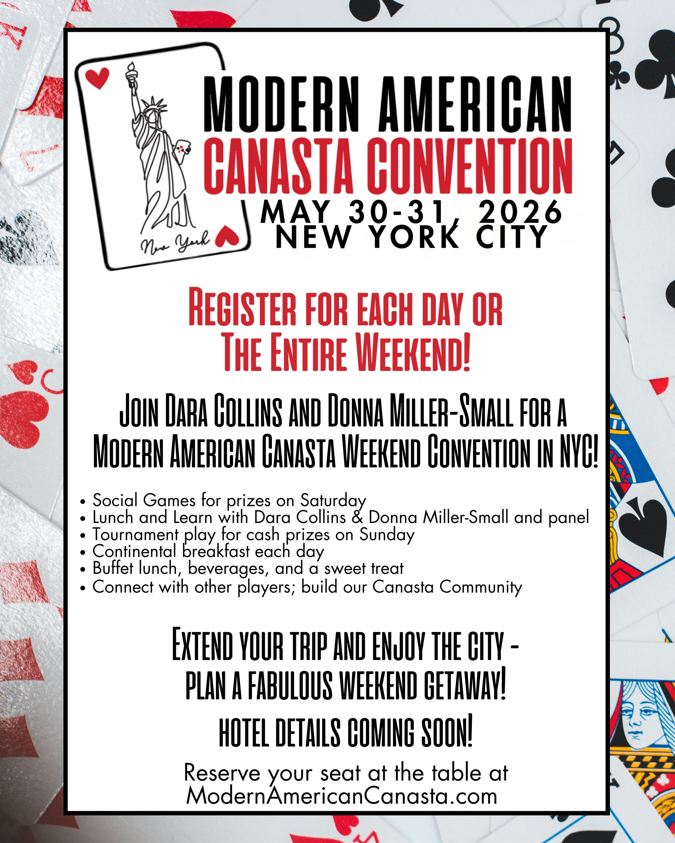 Modern American Canasta Convention (two days!)