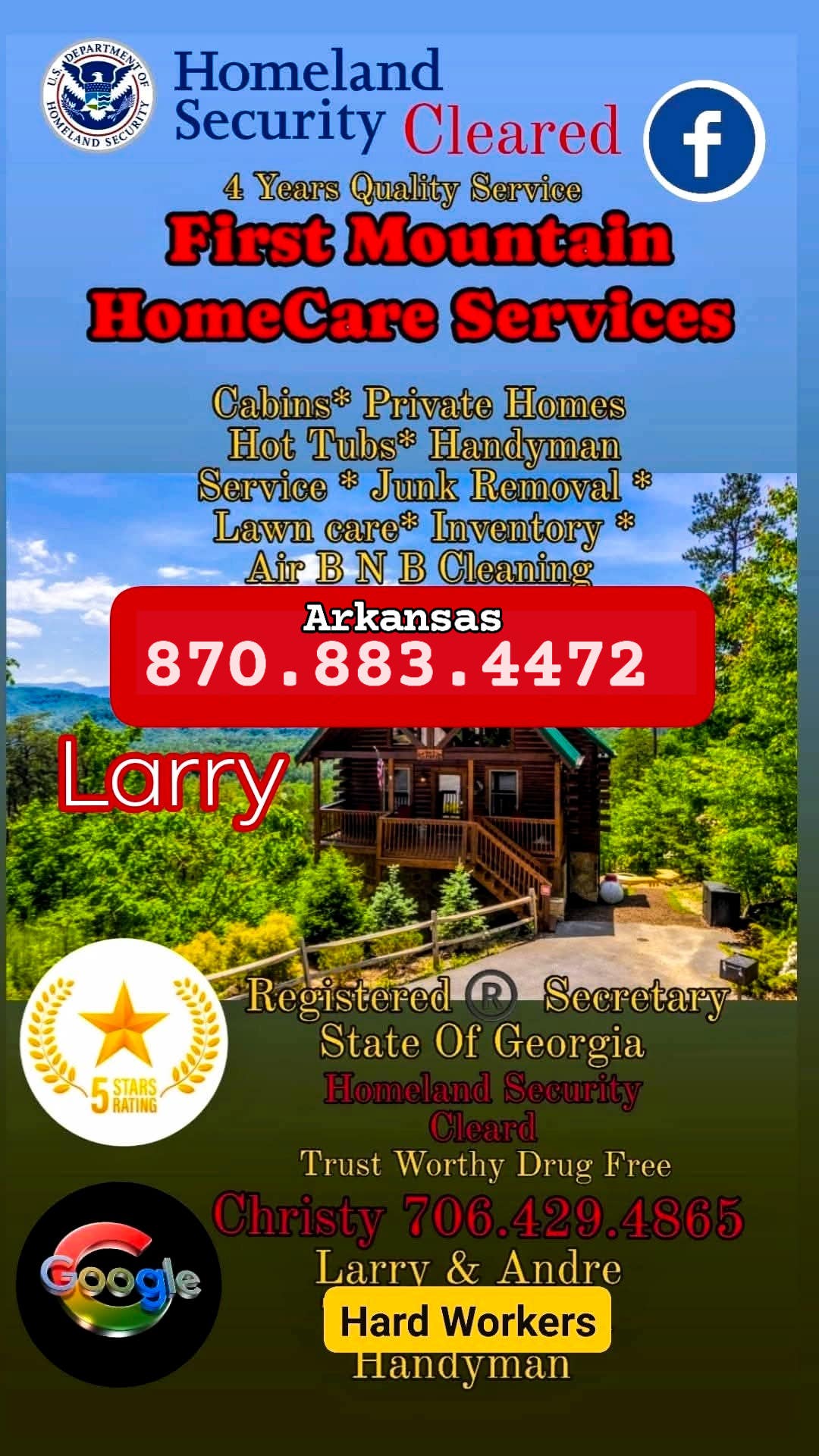 First Mountain Home Care & Handyman Service 