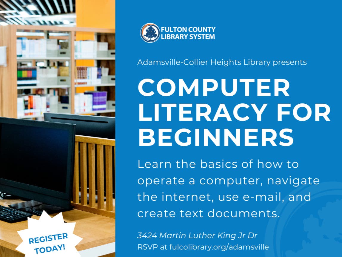 Adult Computer Literacy for Beginners