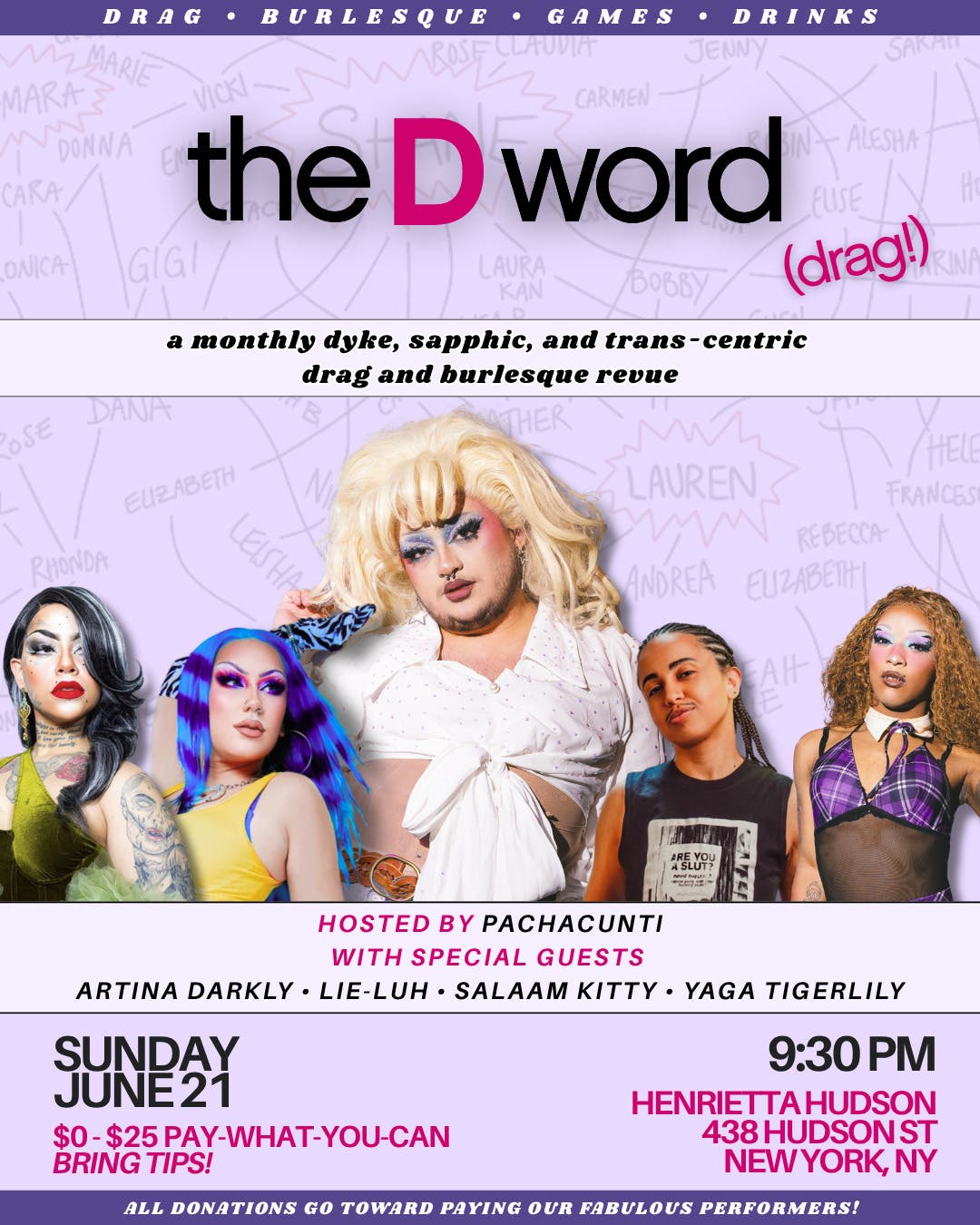 The D Word (Drag!)