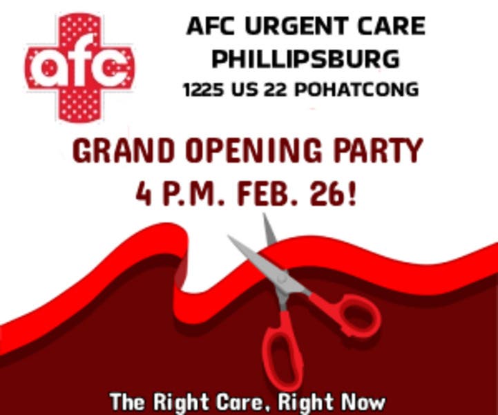 Grand Opening of American Family Care Urgent Care of Phillipsburg
