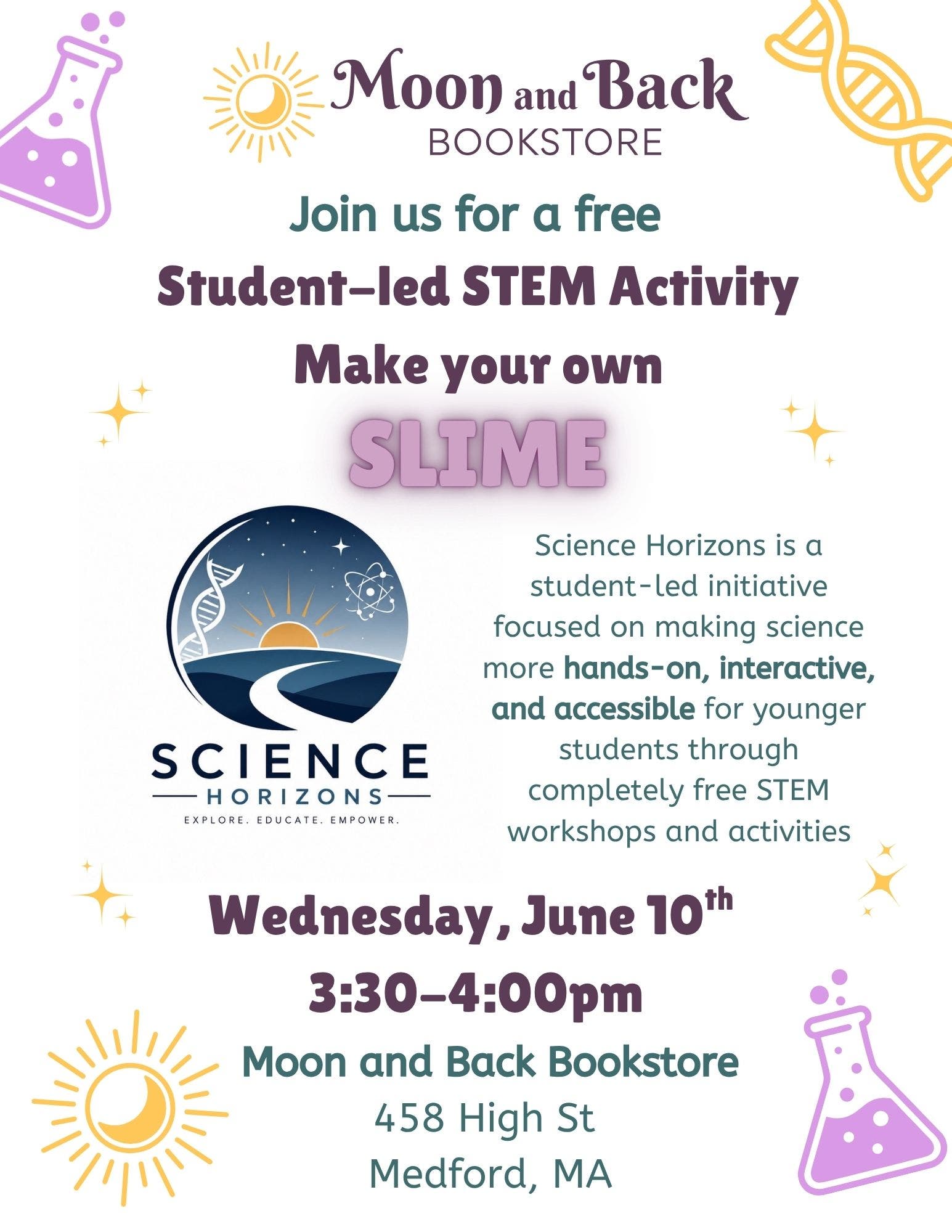 Make Your Own SLIME at Moon and Back