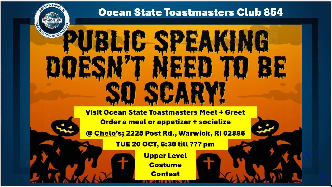 Public Speaking Doesn't Need to be Scary