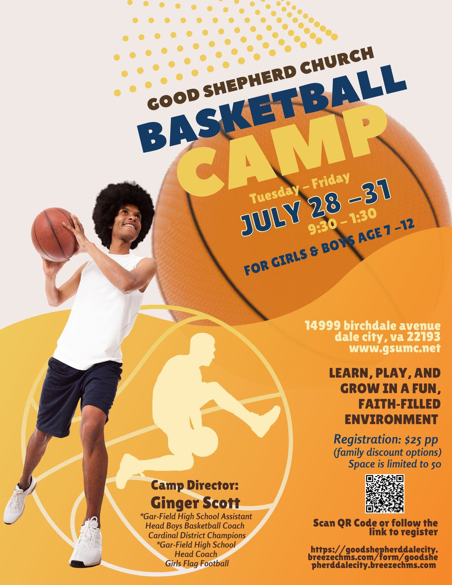 Good Shepherd Church Basketball Camp