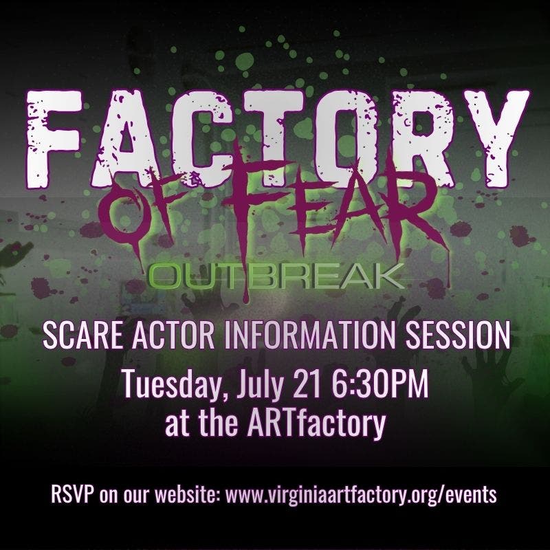 Factory of Fear Scare Actor Information Session