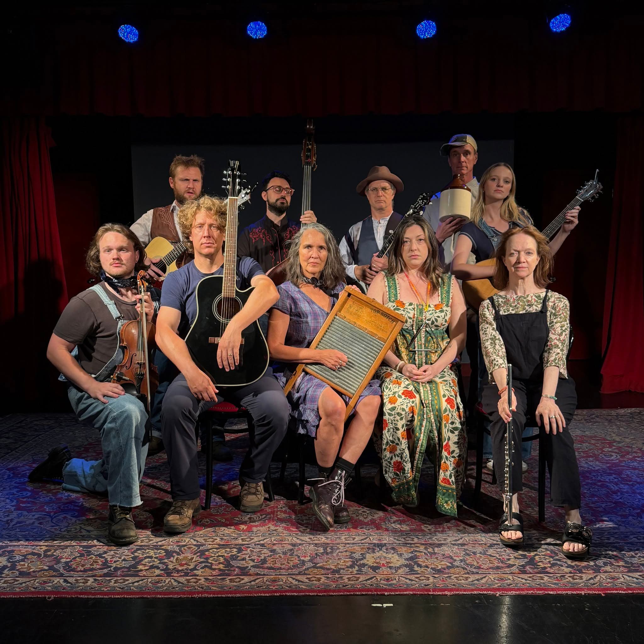 The Wayfaring Strangers improvised bluegrass musical