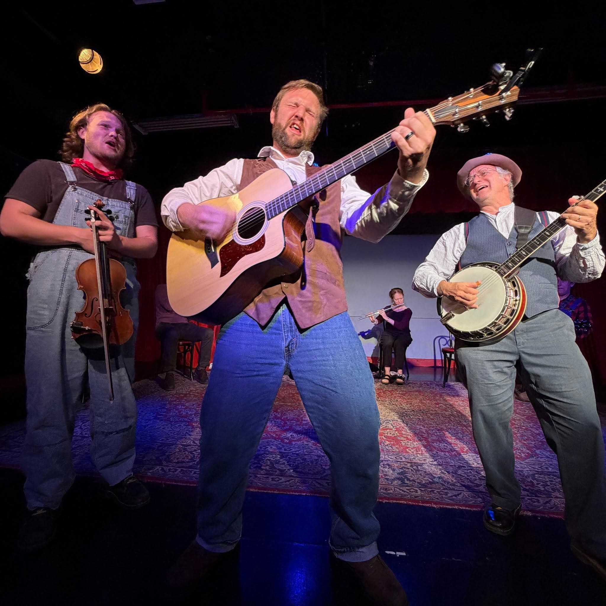 The Wayfaring Strangers improvised bluegrass musical