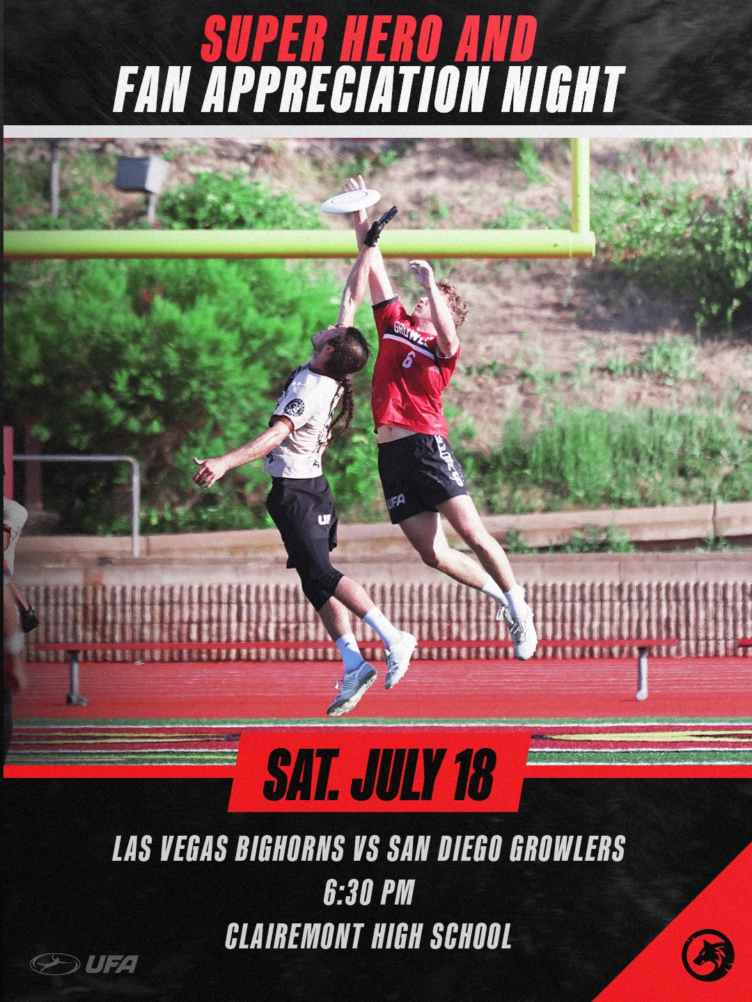 Ultimate Frisbee Home Finale: Vegas Bighorns vs San Diego Growlers