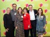 All Faiths Food Bank President and CEO Nelle S. Miller (left) and Chief Development Officer Denise Cotler (far right) with Autumn Harvest Dinner co-chairs Mitch and Lisa Olan, and Josie and David Nichols