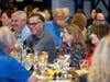 Guests at All Faiths Food Bank's Autumn Harvest Dinner enjoyed a delicious meal and warm conversation