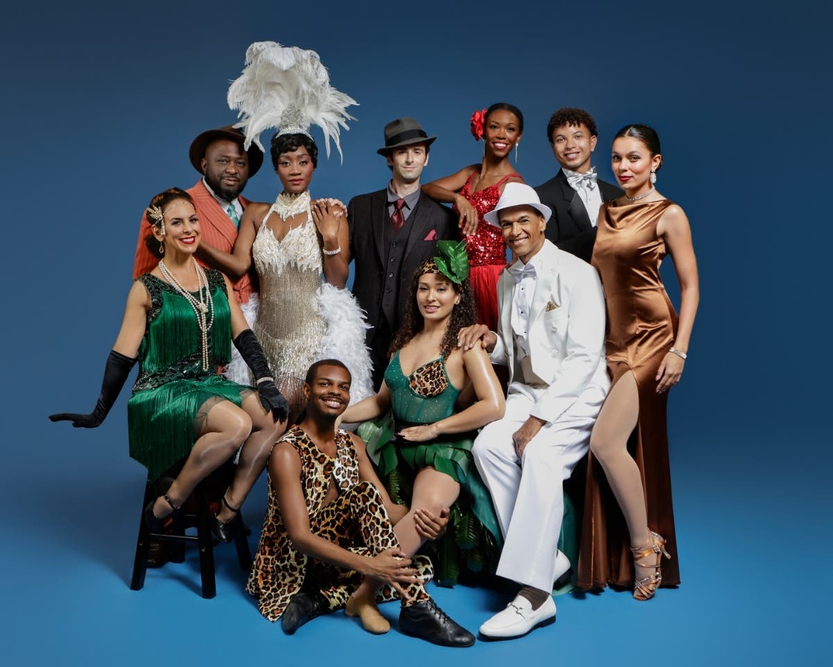 Cast members performing in Westcoast Black Theatre Troupe’s production of ‘Sophisticated Ladies’
