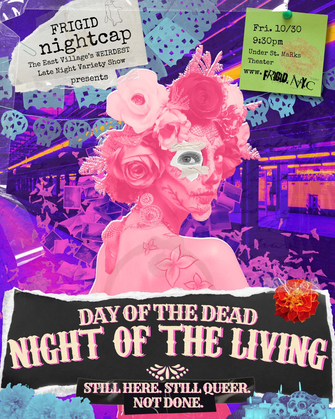FRIGID Nightcap Presents: DAY OF THE DEAD, NIGHT OF THE LIVING