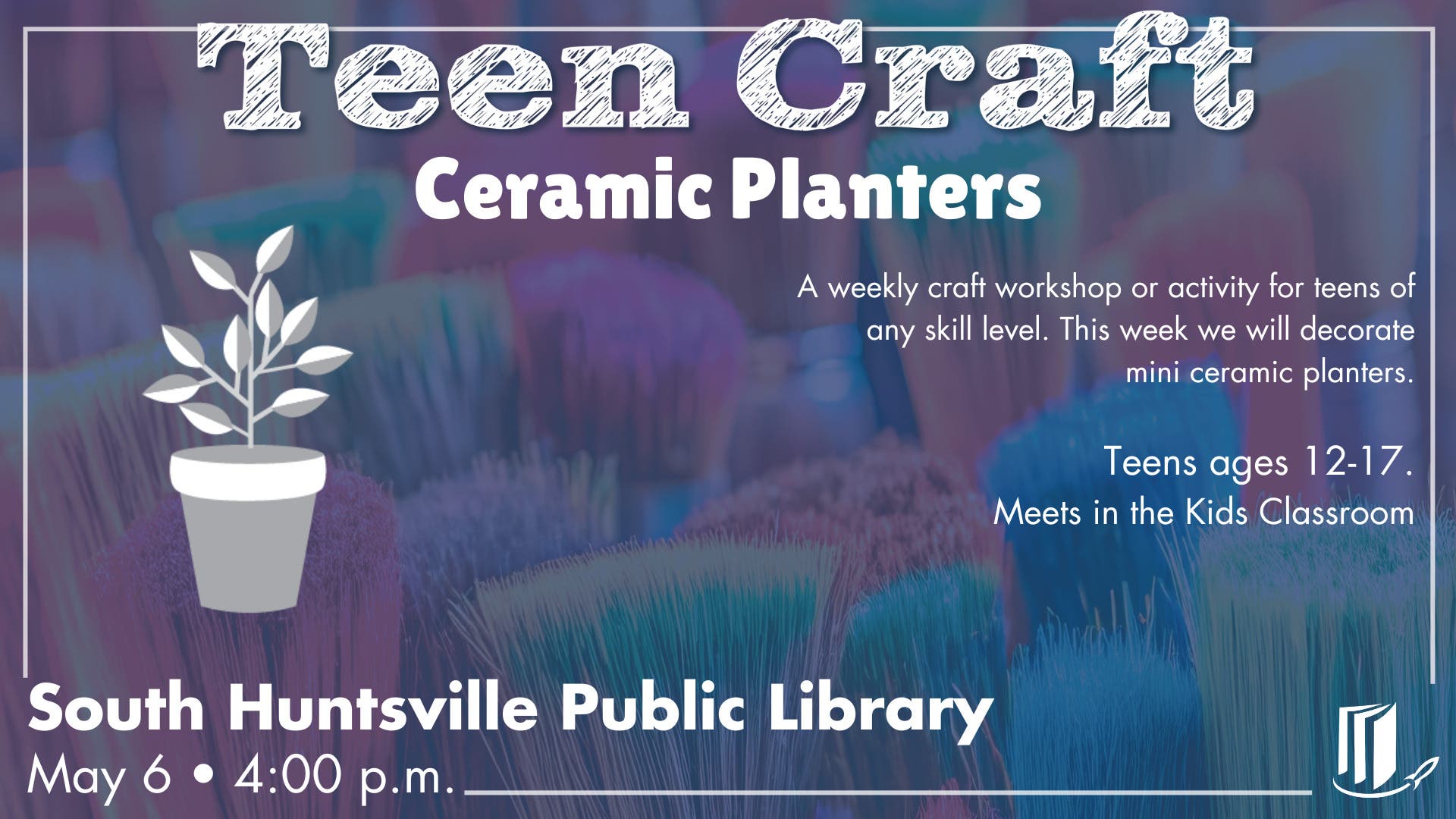 Teen Craft: Ceramic Planters