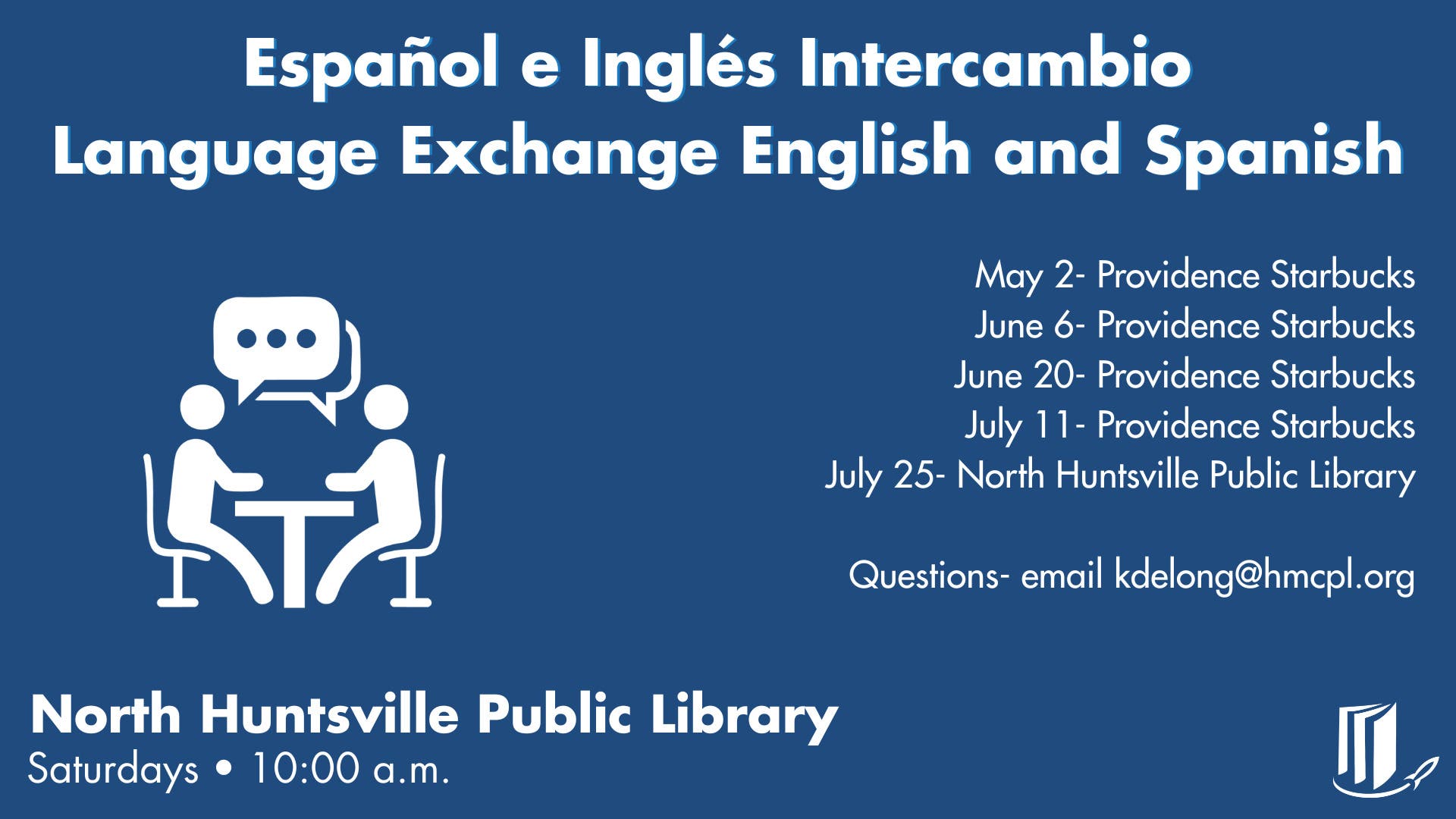 Español e Inglés intercambio- language exchange English and Spanish
