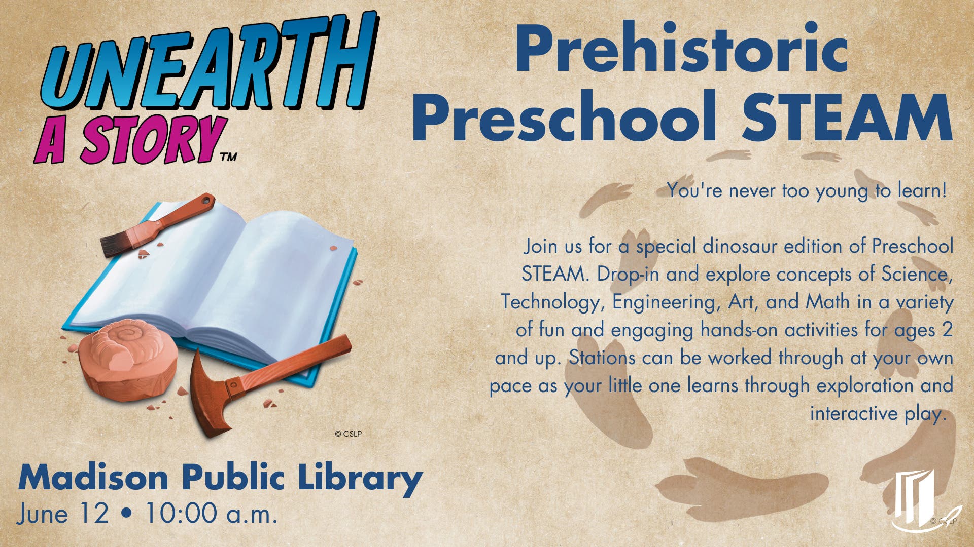 Prehistoric Preschool STEAM