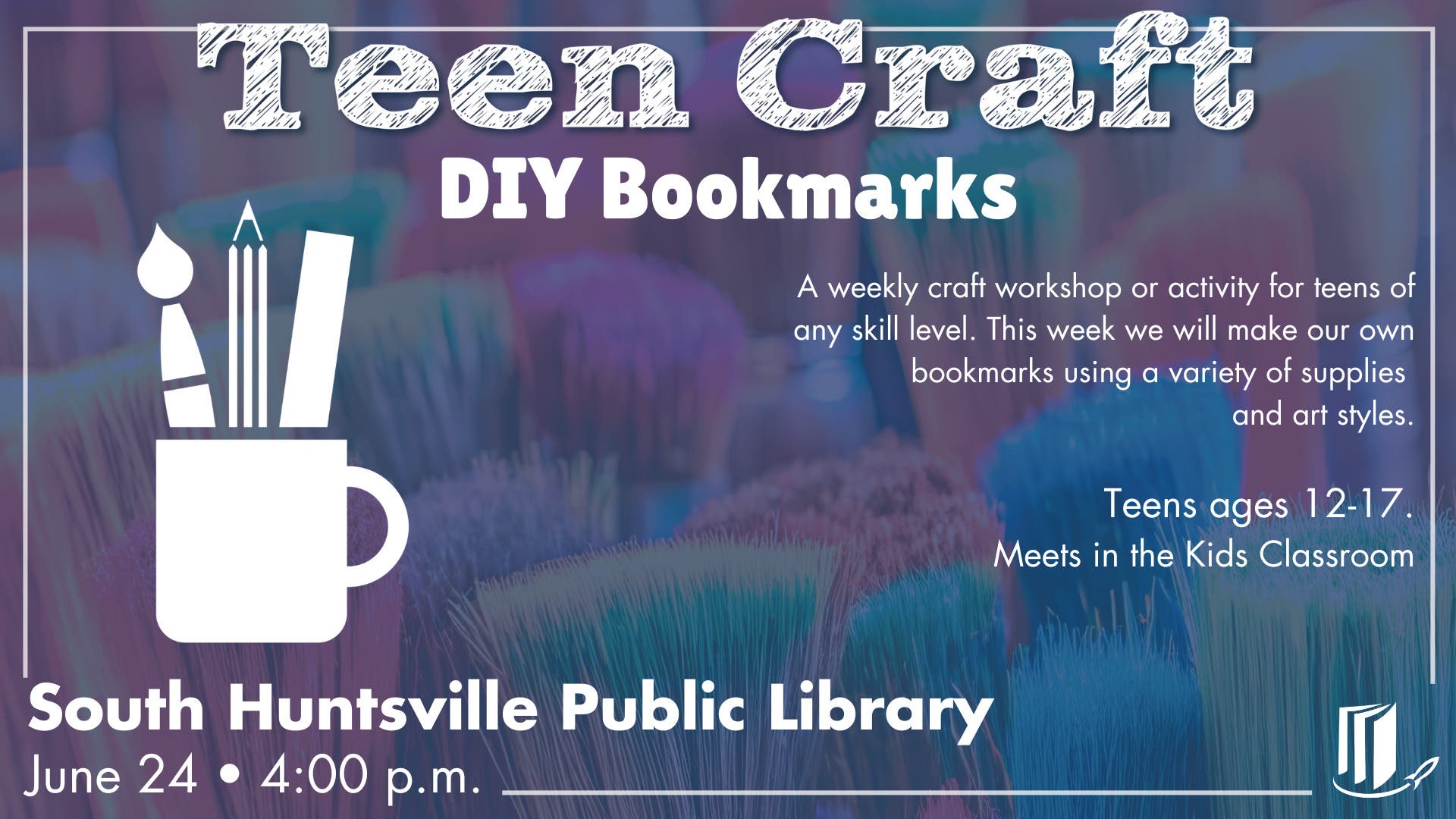 Teen Craft: DIY Bookmarks