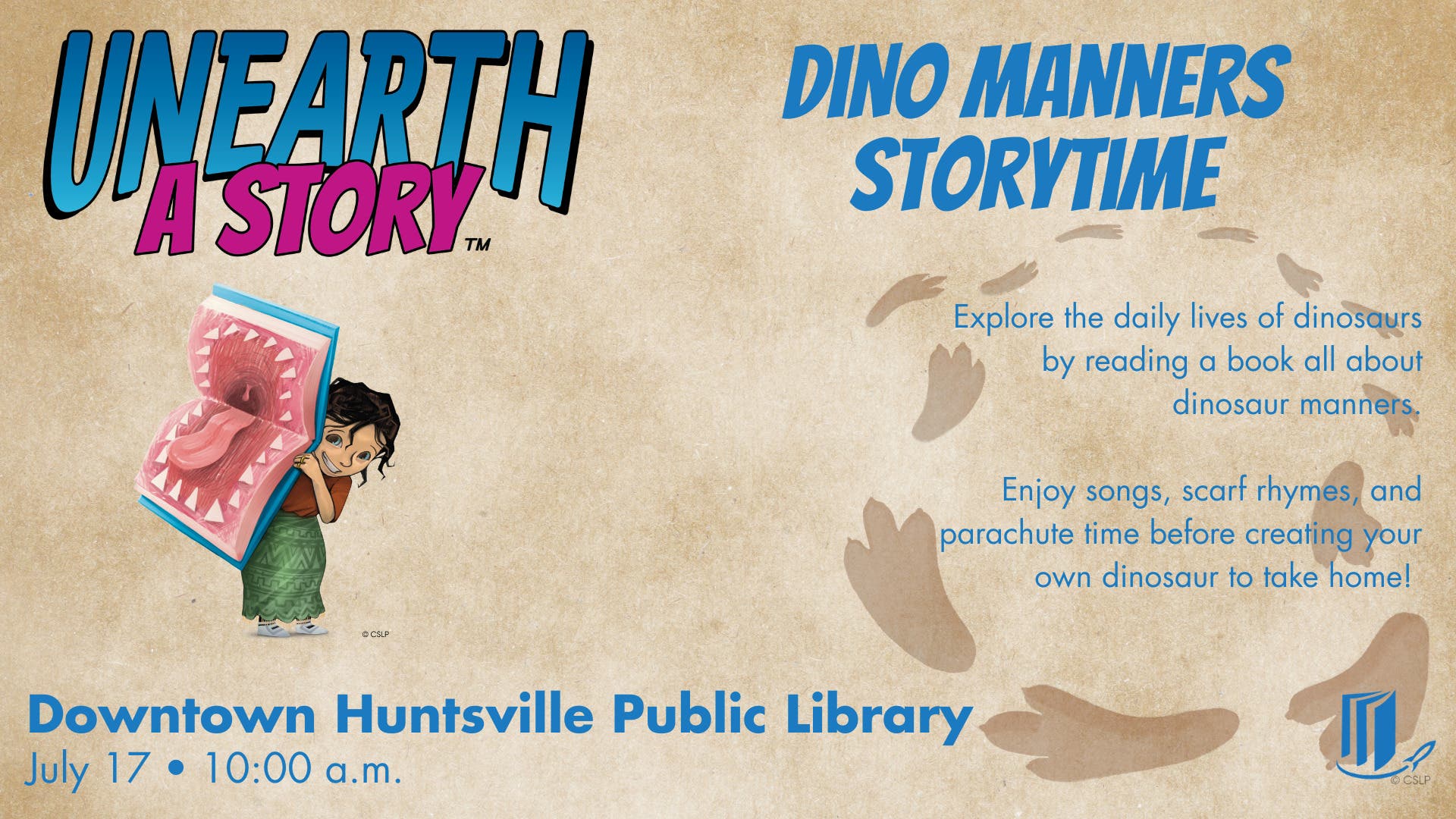 Dino Manners Storytime