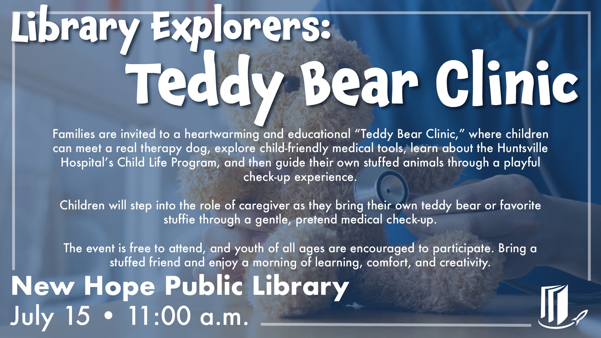 Storytime: Teddy Bear Clinic