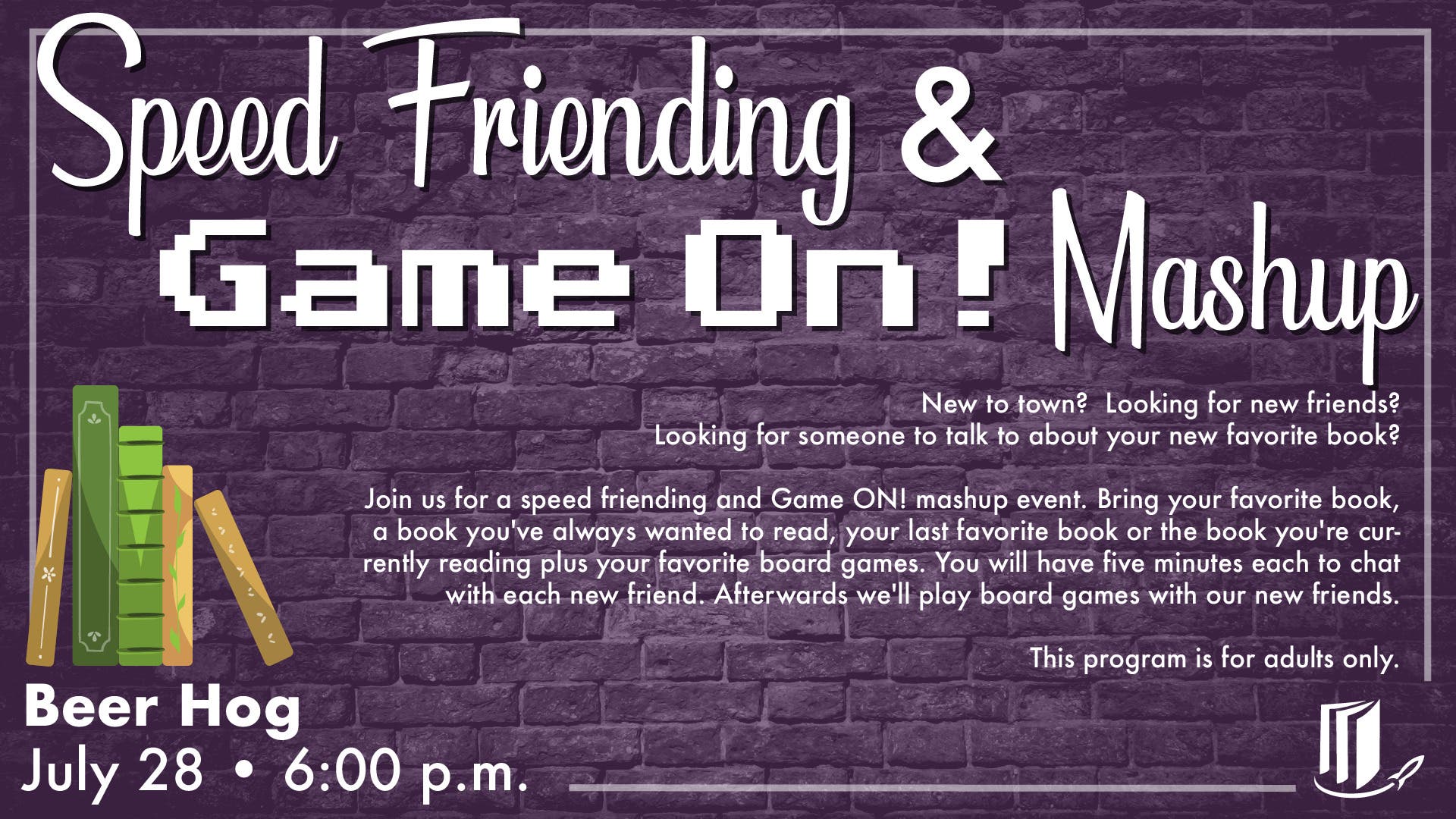 Speed Friending and Game On! Mashup
