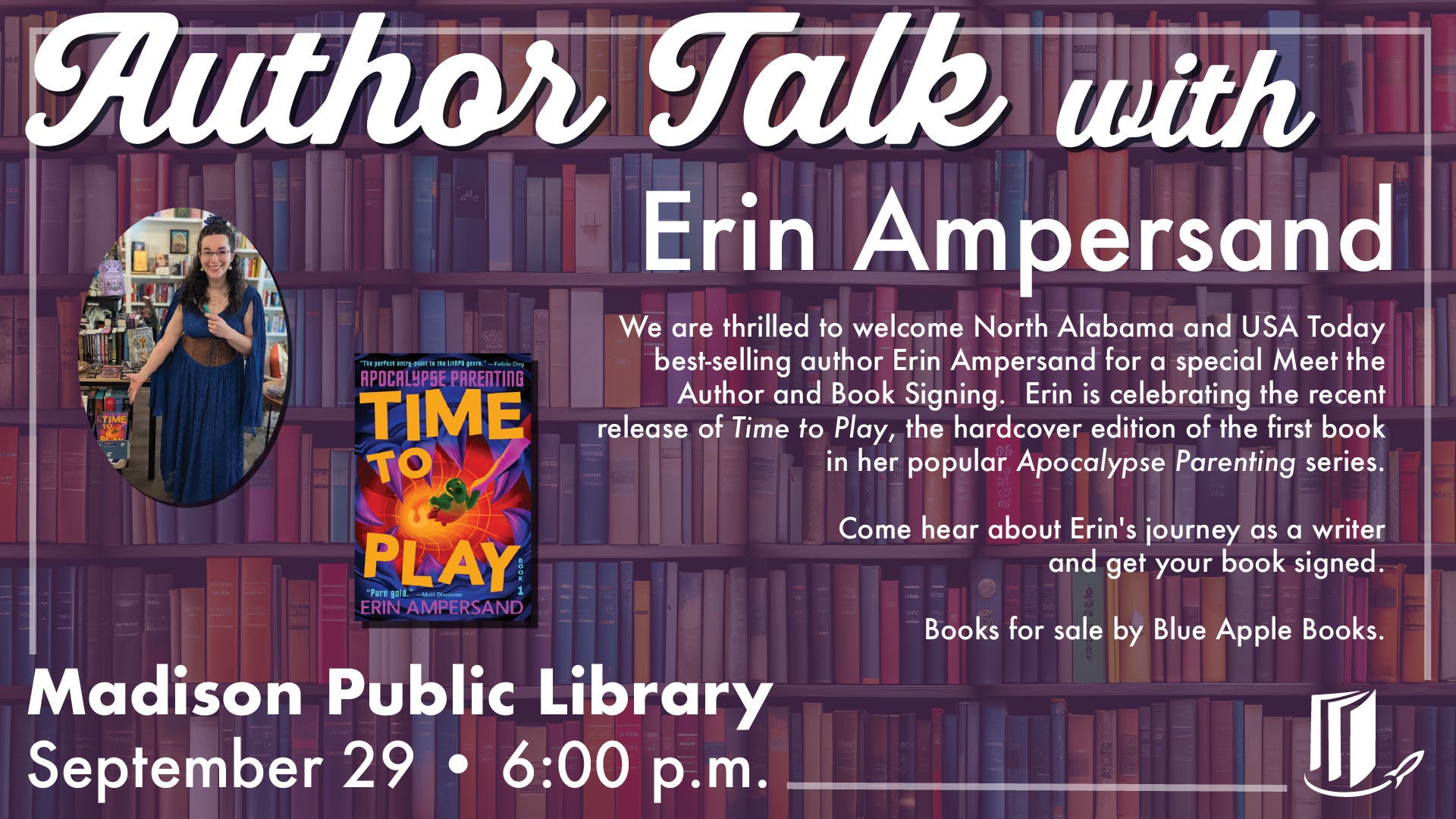 Meet the Author: Erin Ampersand