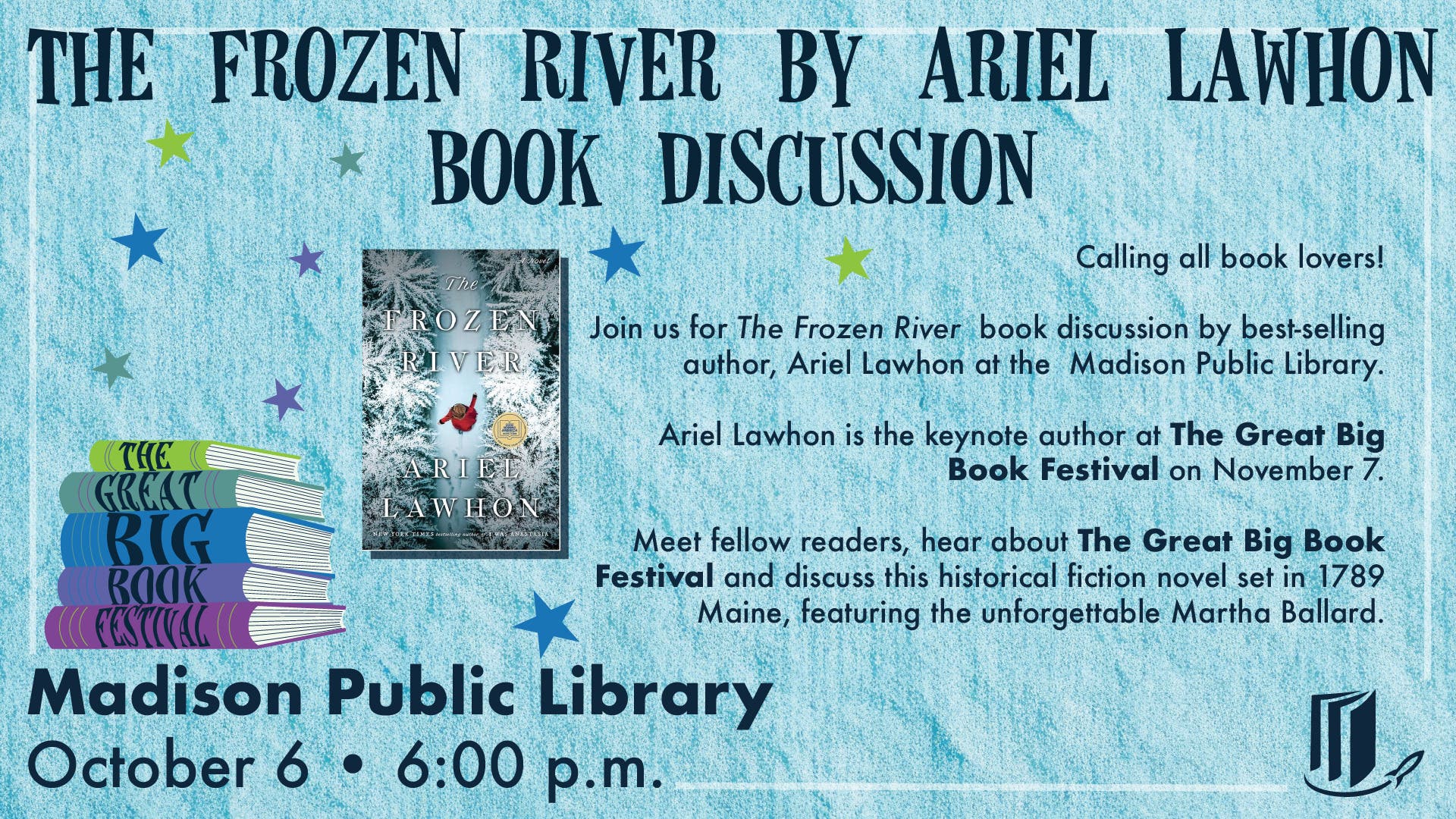 The Frozen River by Ariel Lawhon Book Discussion