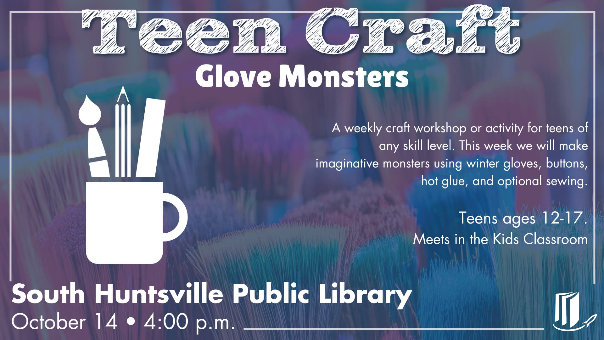 Teen Craft: Glove Monsters